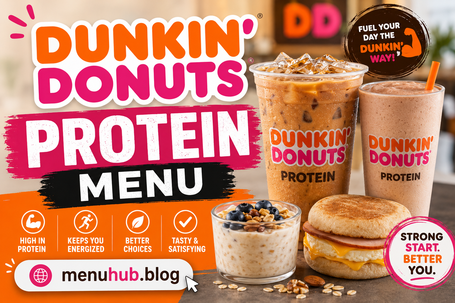 Dunkin Donuts Protein Menu with Prices 2026