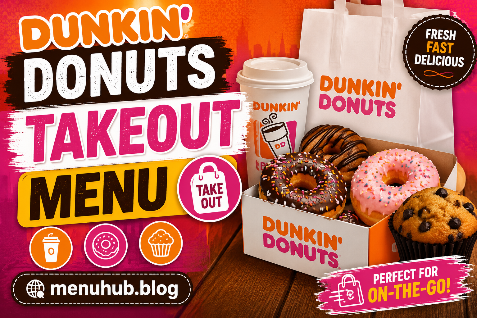 Dunkin Donuts Takeout Menu with Prices 2026 – Latest Menu Deals & Prices